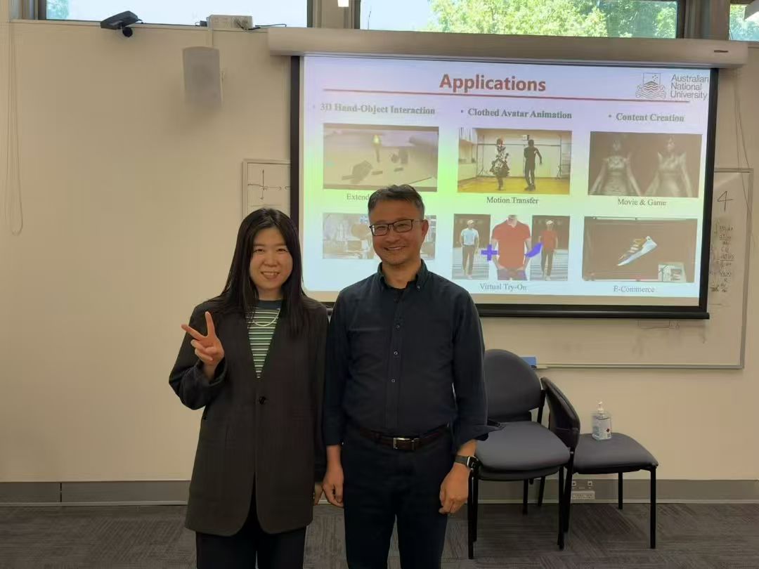 Visiting Prof. Hongdong Li at ANU